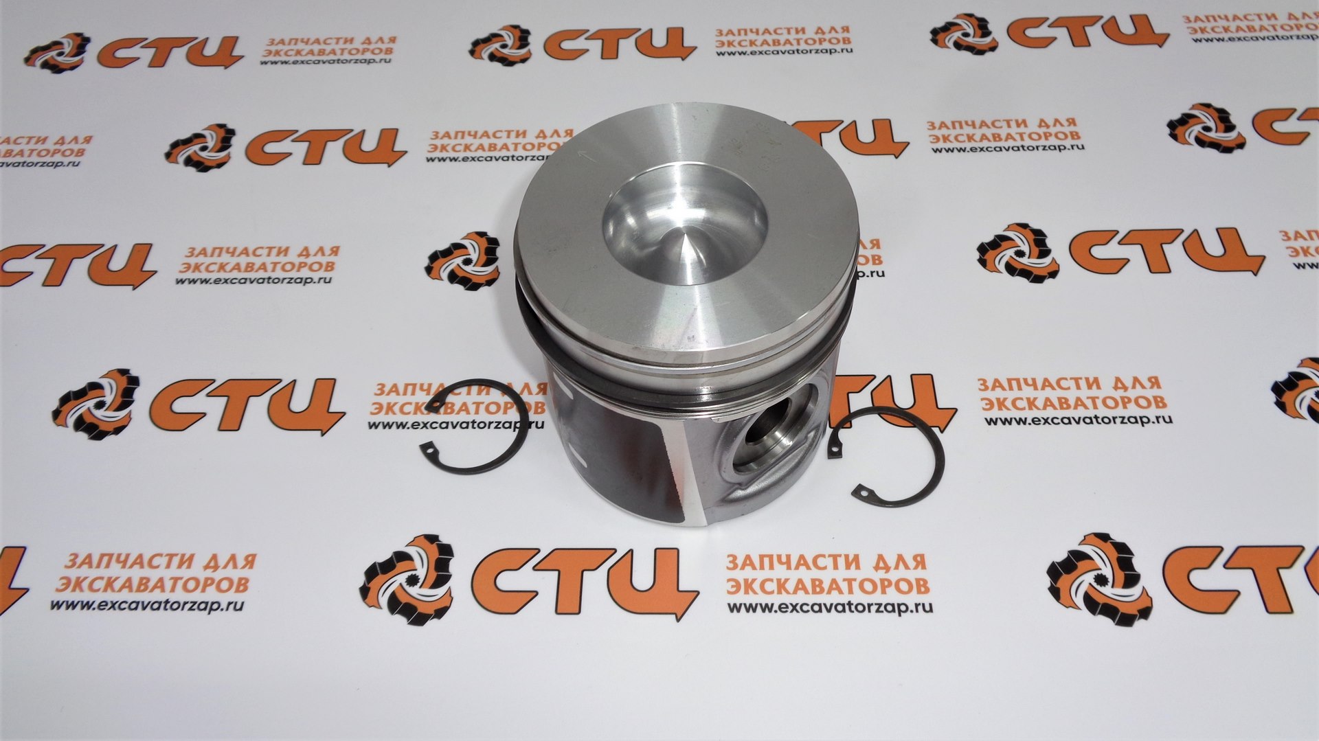 Поршень в сборе 315-3395, 3153395 (стандарт) (аналог, Турция) двигателя экскаватора погрузчика CAT428, CAT432, CAT434